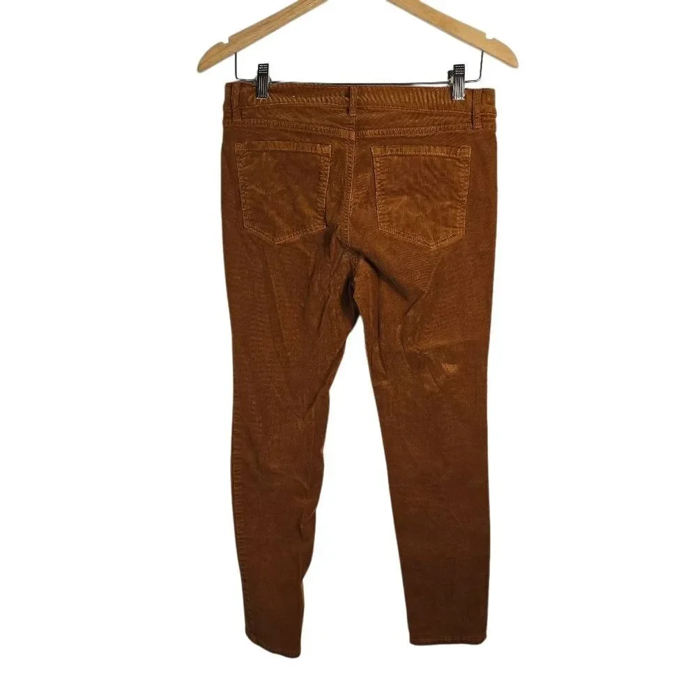 LOFT Brown Corduroy lJeans Size 8p
